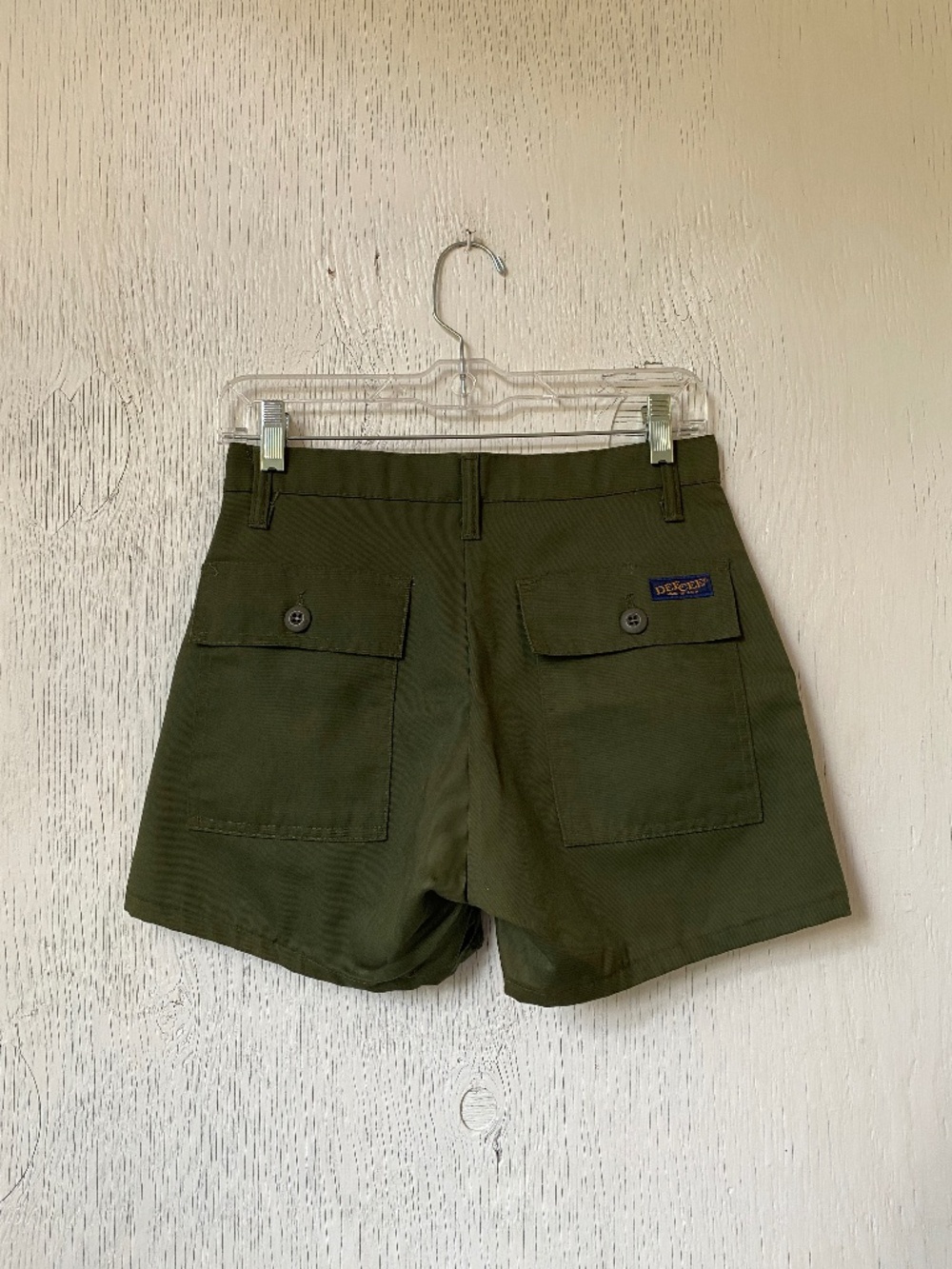 Dee Cee vintage 70's army shorts